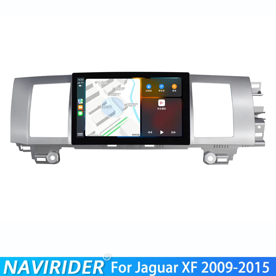 Car Multimedia Video Palyer For Jaguar XF 2009-2015 GPS Navigation BT 8inch Android 15 256
