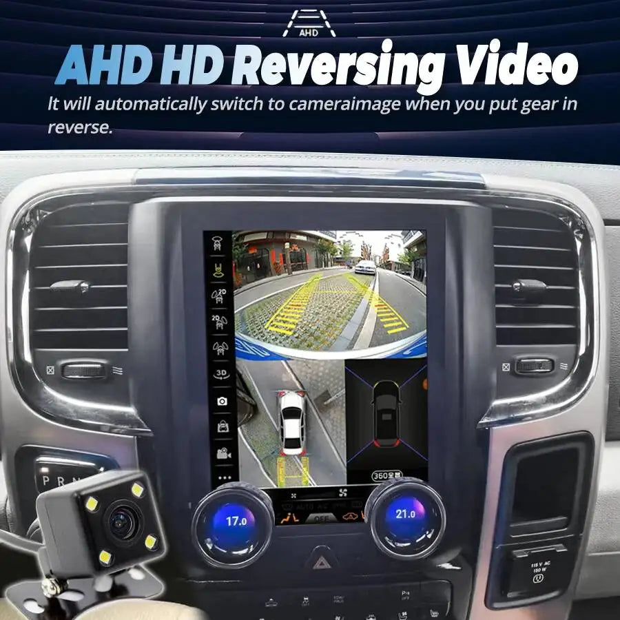 For Dodge Ram 2013-2015 9.7 Inch Car Radio GPS Stereo Navigation Multimedia Video Player A | AUTOKITSHOP