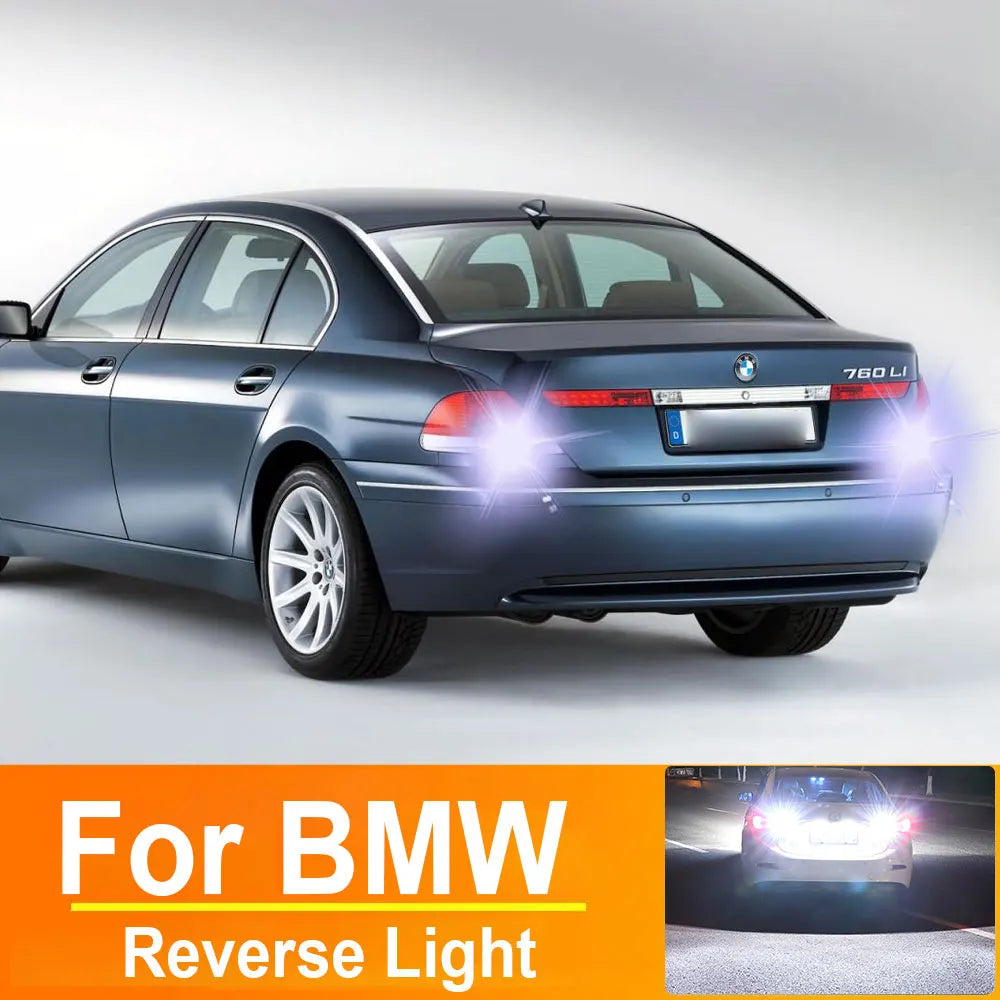 2-Piece LED Interior Light Kit for BMW E65 E66 E67 F01 F02 F03 E70 X5 E92 E81 E82 E88 1 3 7 Series W16W T15 921 LED C...