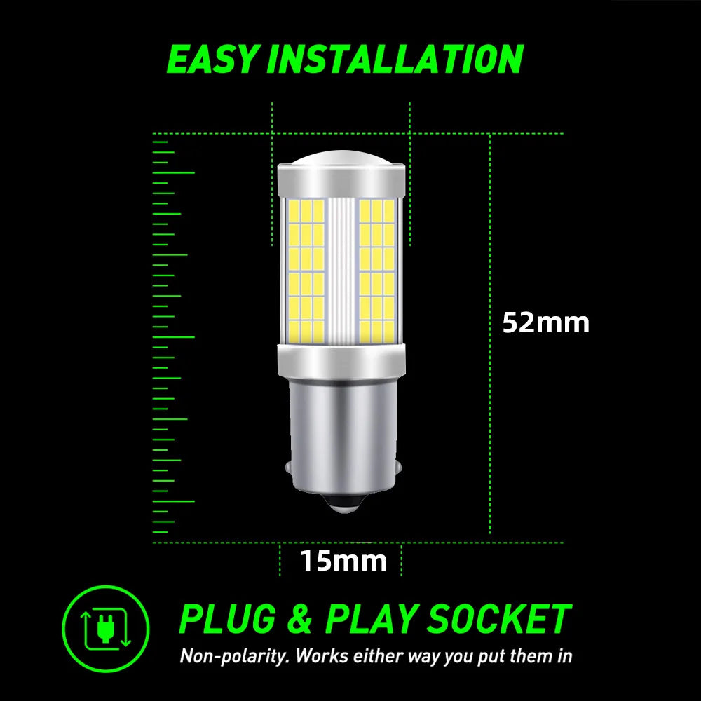 2-Piece LED Interior Light Kit for Peugeot 308 I Accessories - Canbus Error-Free Bulbs | AUTOKITSHOP