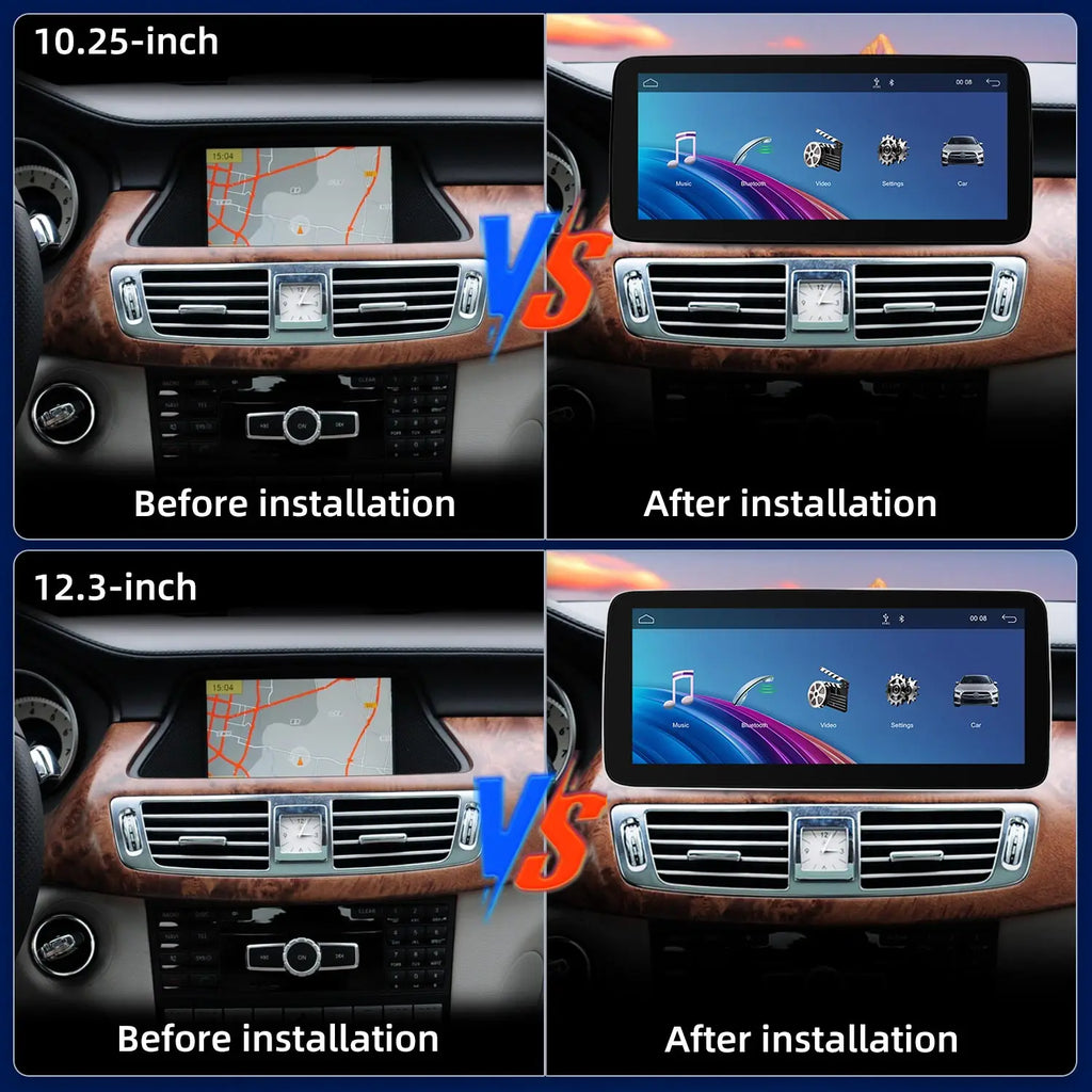 LED Interior Light Kit for Mercedes W218 X218 NTG4 - Canbus Error-Free Interior Bulbs