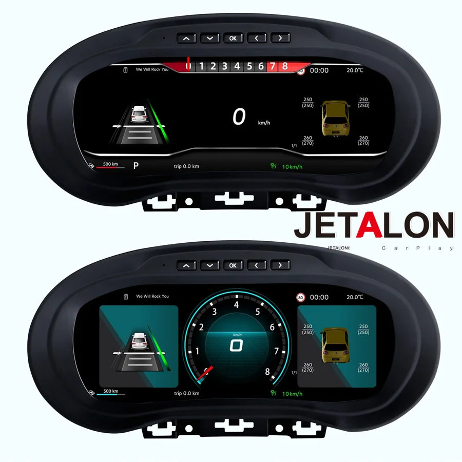 10.25''Virtual Cockpit Digital LCD Instrument Cluster Dashboard Screen For Volkswagen Amar