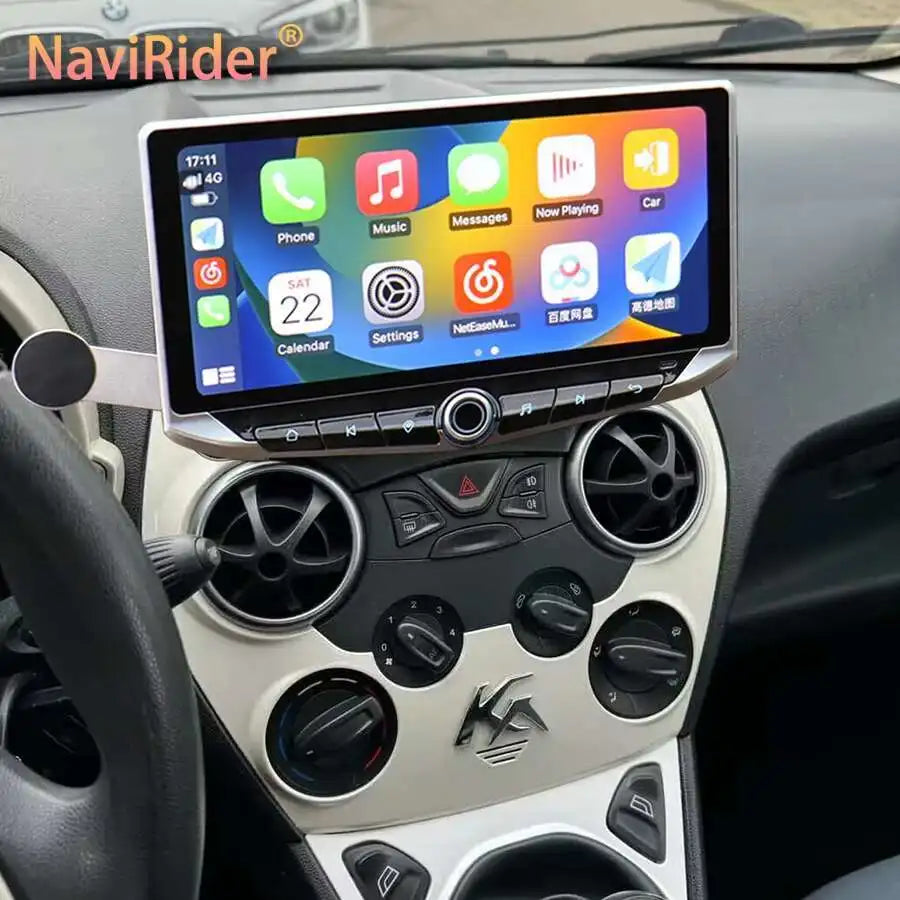 10.88" For Ford Ka 2008 2009 2010 2011 2012 Android 13 Carplay Automotive Multimedia GPS R
