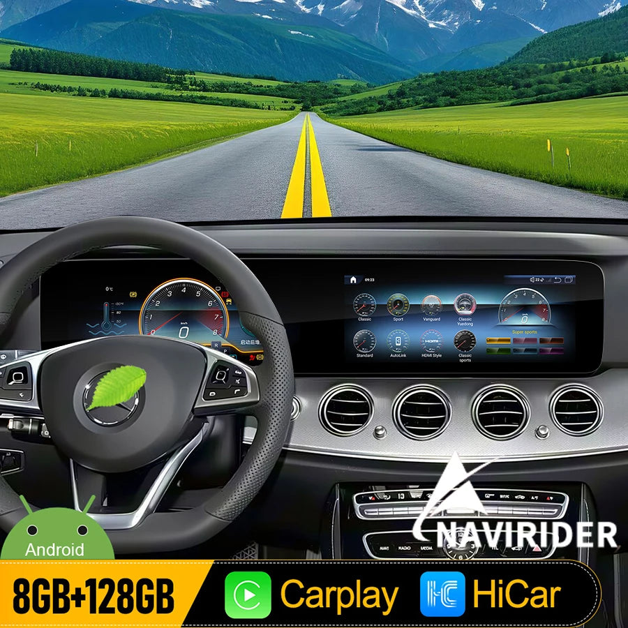 12.3+12.3" Android Multimedia Player Car Auto Carplay GPS Stereo Navigation For Mercedes B | AUTOKITSHOP