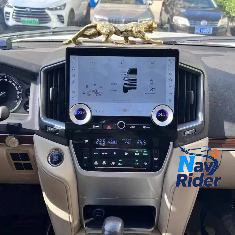 Radio Stereo Multimedia Video For Toyota Land Cruiser LC200 2016-2020 Android Car GPS Navi | AUTOKITSHOP