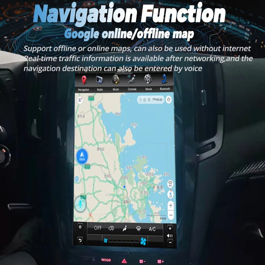13.8“ Android15 Multimedia Video Player For Infiniti G25 G35 G37 2003-2015 Car Radio Stere | AUTOKITSHOP