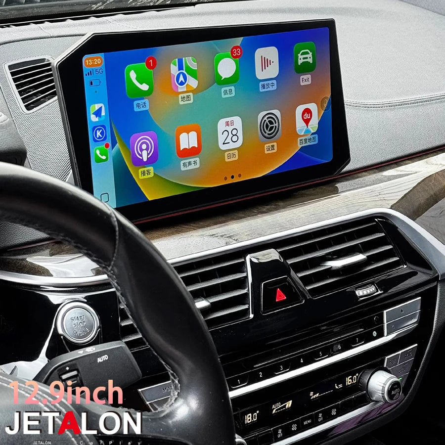 12.9inch Car Radio Video Players Multimedia Screen For BMW Z4 E63 F06 G11 G12 Carplay Ster
