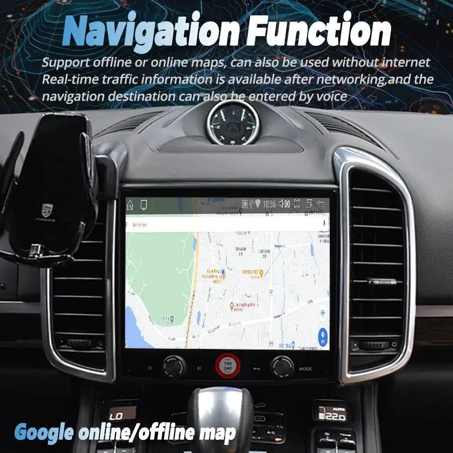 For Porsche Cayenne Stereo 2010-2017 Android 15 GPS Multimedia Video Player 8.4inch Carpla