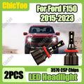H11 H8 H9 High Power LED Headlight 20000LM 120W 3570 CSP Chip Car Turbo Light 6500K White