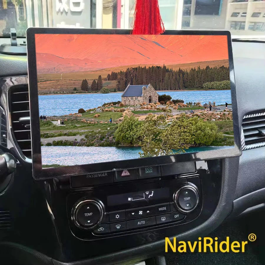 13.3" Android Car Radio For Mitsubishi Outlander 3 GF0W GG0W 2012-2018 Multimidia Video Pl