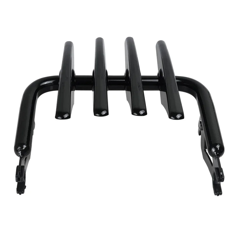Black Stealth Luggage Rack for Harley Electra Street Glide Road King FLHX FLHT Ultra Limited 200 - Automotive LED Light