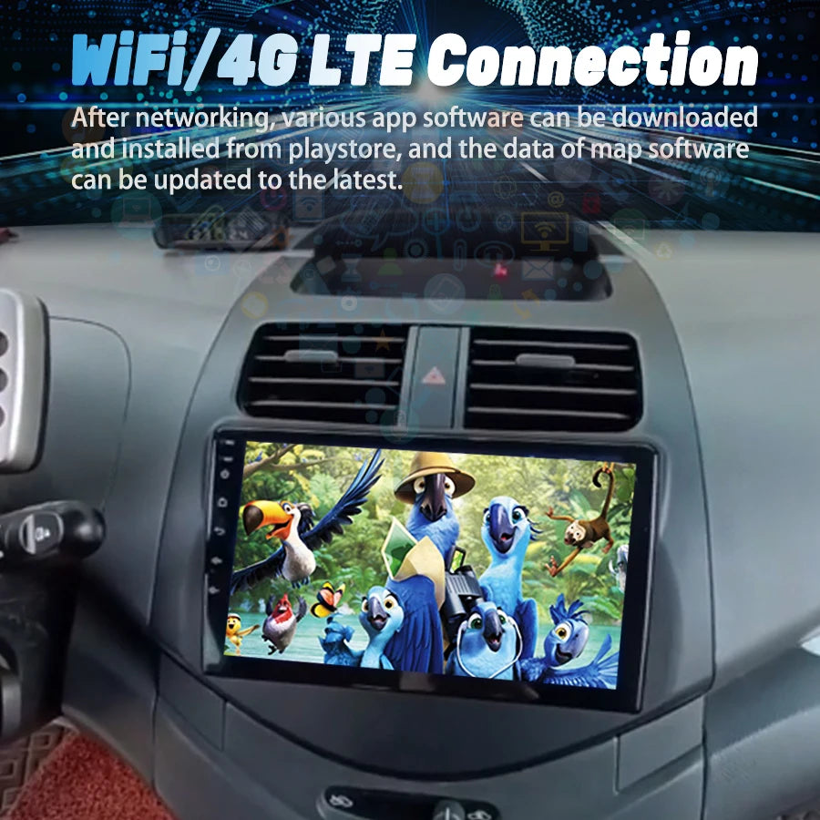 128GB Radio 2Din Car Multimedia Video Player For Nissan Navara STX 2010-14 Android 13 CarP