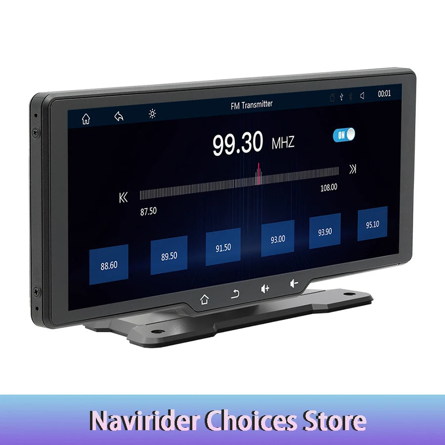 10.26inch Android Auto Wireless CarPlay Car Radio WiFi GPS FM HD Bluetooth Multimedia Touc