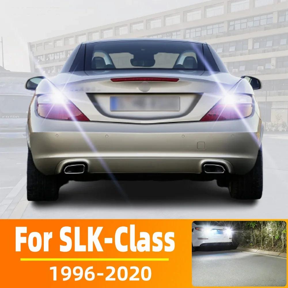 2-Piece LED Interior Light Kit for Mercedes Benz SLK Class R170 R171 R172 Accessories 1996-2020 - Canbus Dome Map Doo...