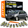 ZITWO 10Pcs Vehicle Lamp For Citroen C3 1 MK1 2002 2003 2004 2005 2006 2007 2008 for MK1 C3 - Canbus LED Car Light