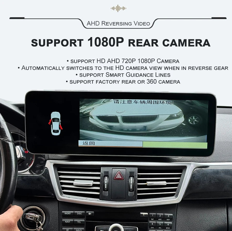 14.9" Android Car Radio Carplay For Benz Benz GLK X204 2009-2015 Multimedia Touch Screen V