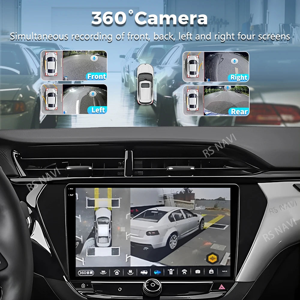 Plug and Play Android 16 For Opel Corsa F 2019 - 2023 2K QLED Android Car Radio Multimedia