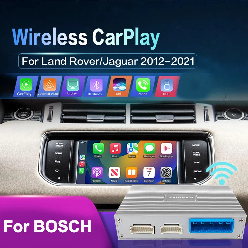 For Wireless Carplay For Land Rover/Jaguar/Range Rover/Evoque/Discovery Android Auto Ai Bo