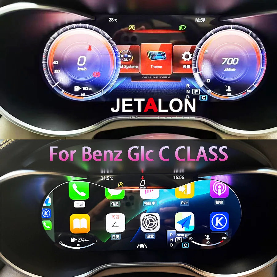 LED Interior Light Kit for Mercedes GLC 2015-2020 - Canbus Error-Free Interior Bulbs