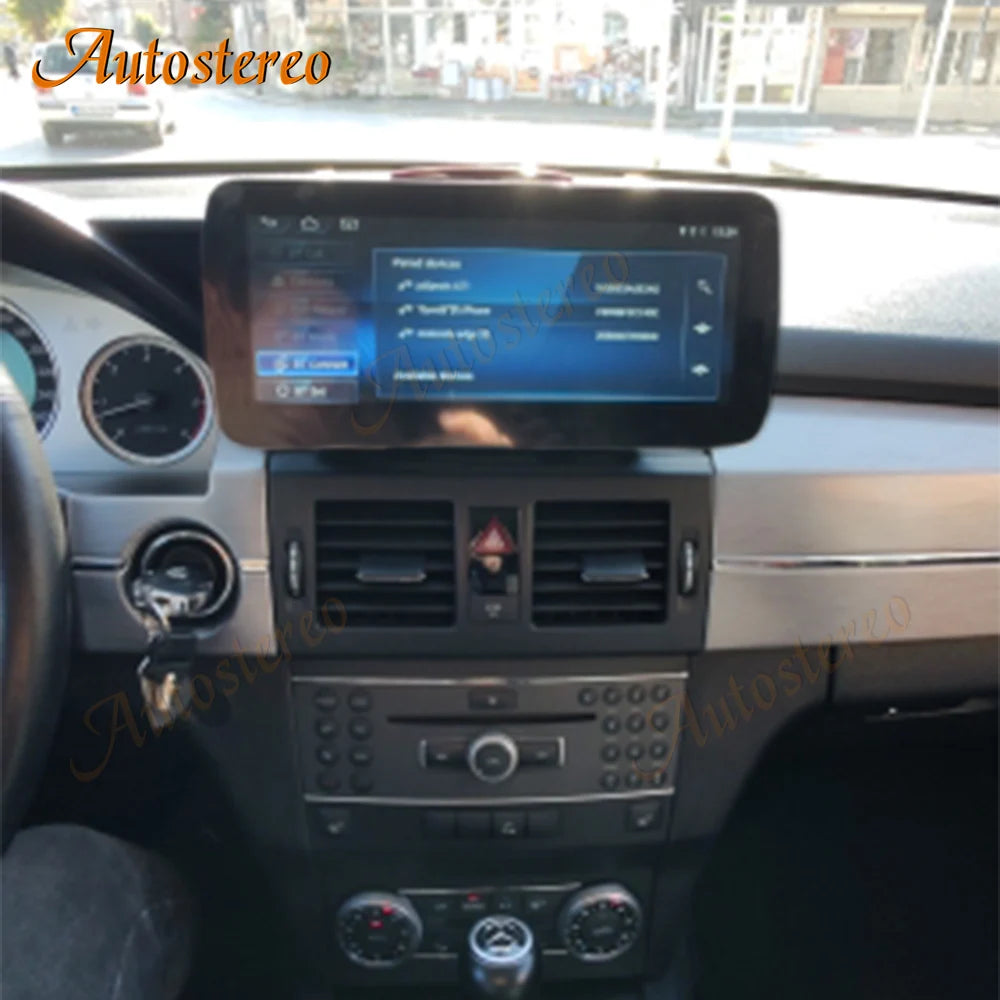 12.3 Carplay Qualcomm 665 For Mercedes Benz GLK Class 2008-2016 Car Multimedia Player GPS