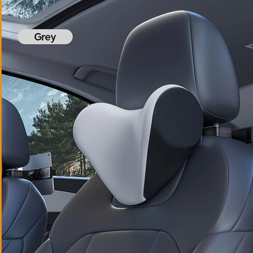 Selling Car Headrest Neck Pillow With Phone and iPad Holder Car Seat Headrest Sleep Pillow Neck  - Automotive LED Light