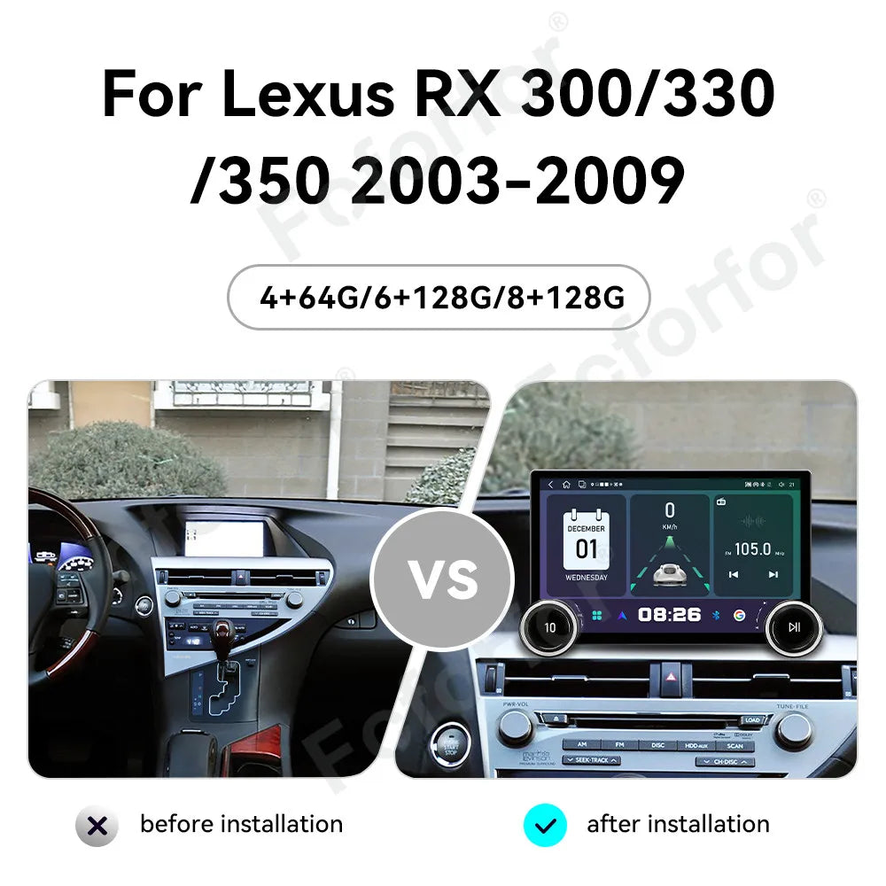 11.5 Inch Android 15 Wireless CarPlay Upgraded Ultra Clear HD Screen GPS Multimedia Car Ra
