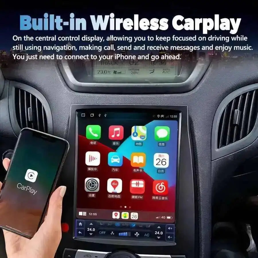 Car Android Screen Multimedia For Hyundai Rohens Coupe Genesis Coupe 2009 - 2012 Navigatio | AUTOKITSHOP