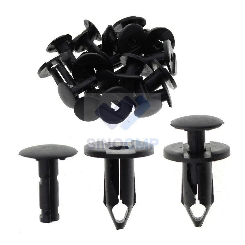 Car Push Plastic Rivet Fasteners Retainer Pin Body Bumper Rivet Trim Moulding Clip Accesso