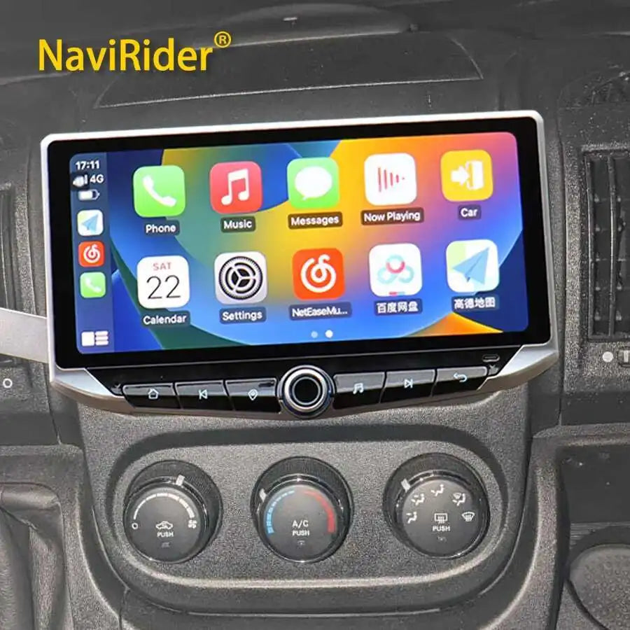 Car Video Player Carplay For Dodge Ram ProMaster 2014-2021 Multimedia GPS 10.88inch Androi