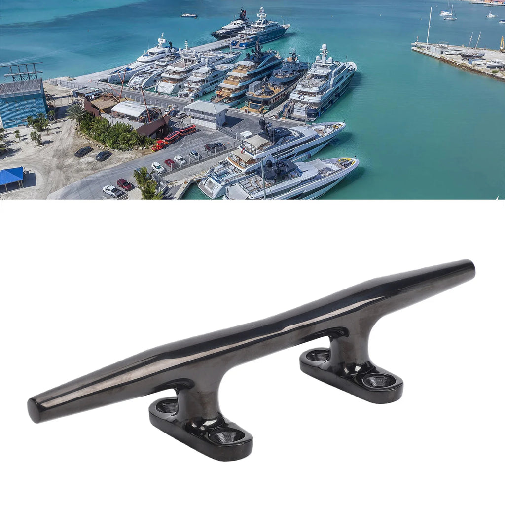 Boat Cleat 8 Inch Open Base Stainless Steel Dock Cleat Kayak Mooring Cleat for Yachts Ships Mari - Automotive LED Light