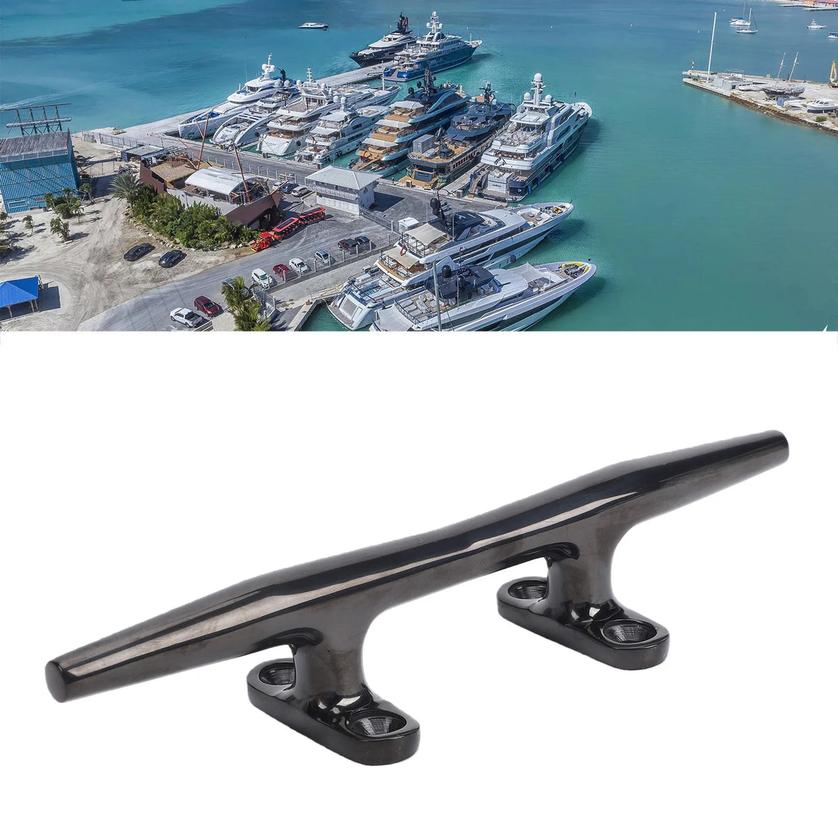 Boat Cleat 8 Inch Open Base Stainless Steel Dock Cleat Kayak Mooring Cleat for Yachts Ships Mari - Automotive LED Light