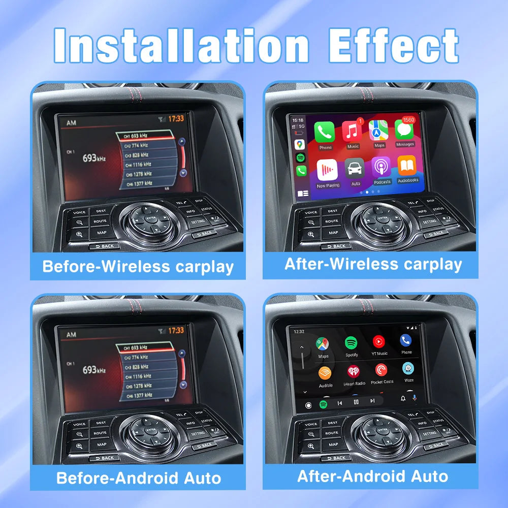 RGB - Ambient Light - for Nissan Z34 - App Control - Car Interior Lighting
