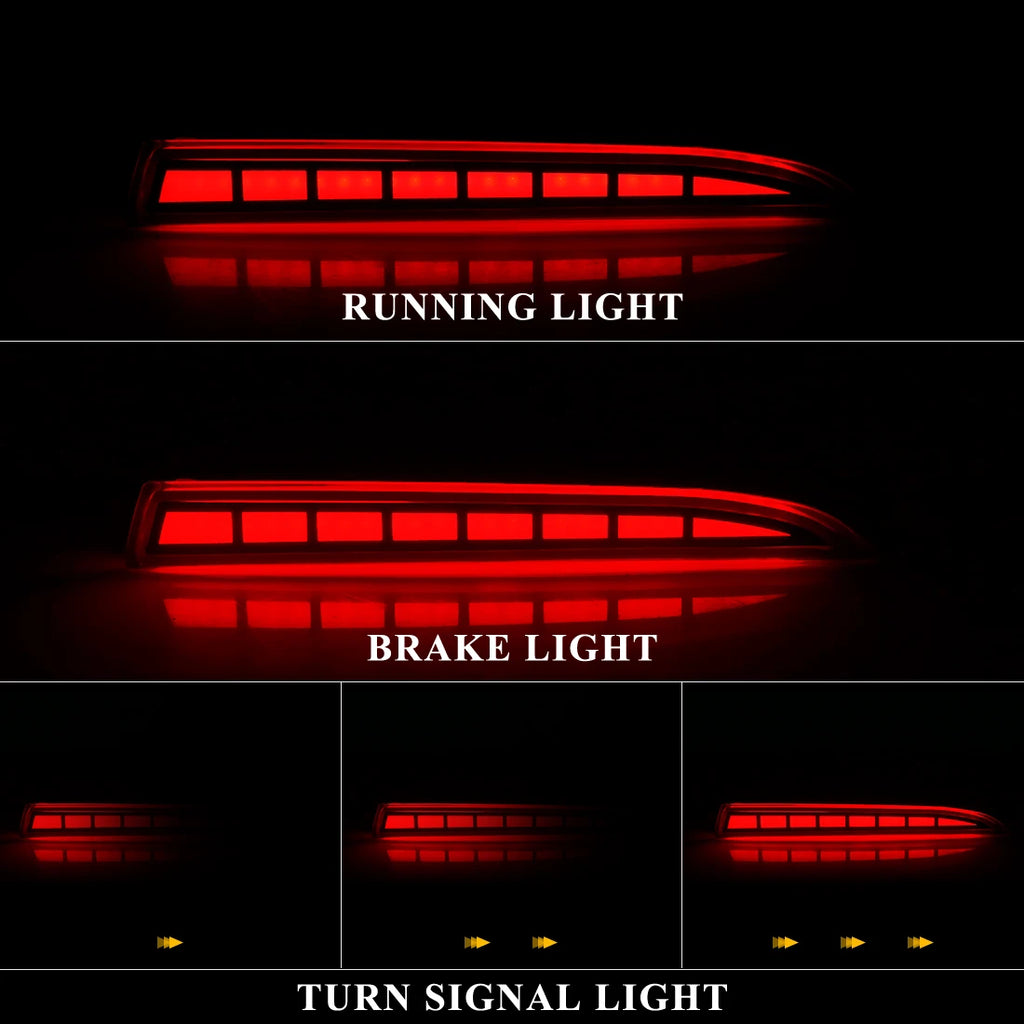 LED Rear Bumper Reflector Light For For Cadillac ATS XT5 For Chevrolet Camaro Pontiac G8 F | AUTOKITSHOP