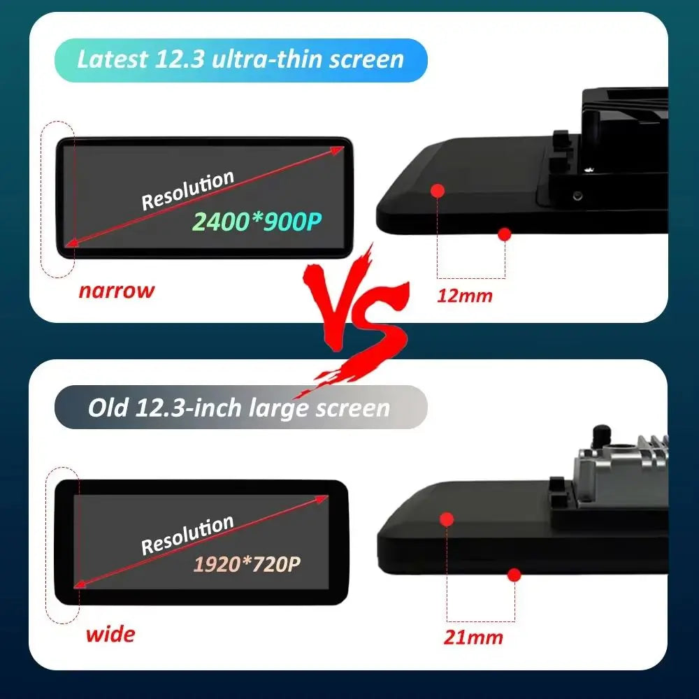 Car Video Multimedia Player 12.3 inch Android 16 for BMW 5 Series 2018 EVO System GPS Navi