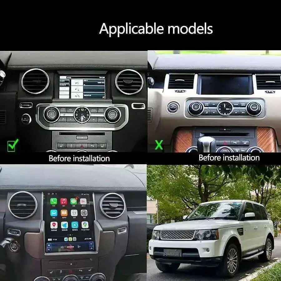Dual System Car Radio For Land Rover Discovery 4 LR4 2009-2016 Android 14 Tesla Style Scre | AUTOKITSHOP