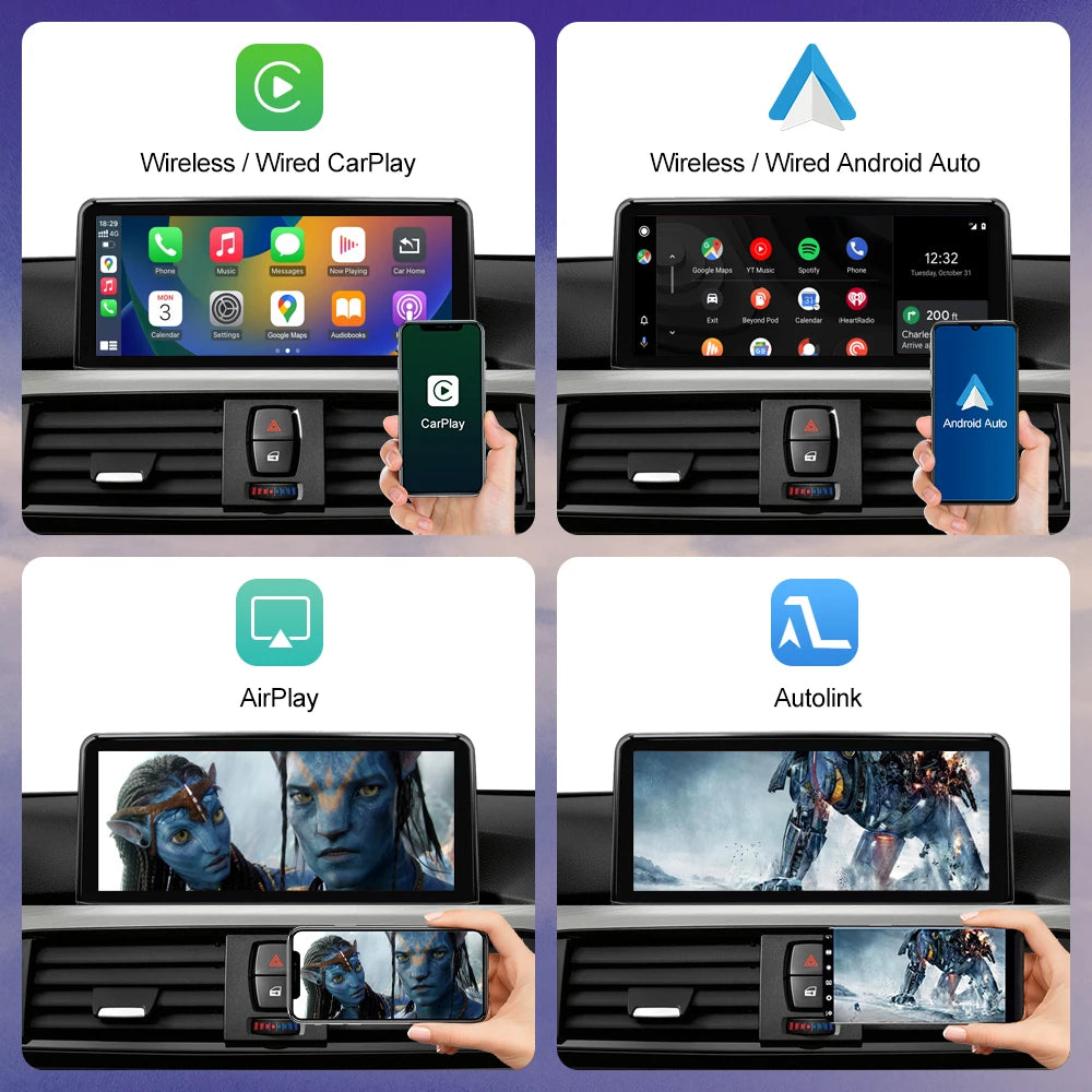 1920*720 Multimedia Touch Screen For BMW 1/2/3/4 Series F20/F21/F22/F30/F31/F33/F34/F36 An | AUTOKITSHOP