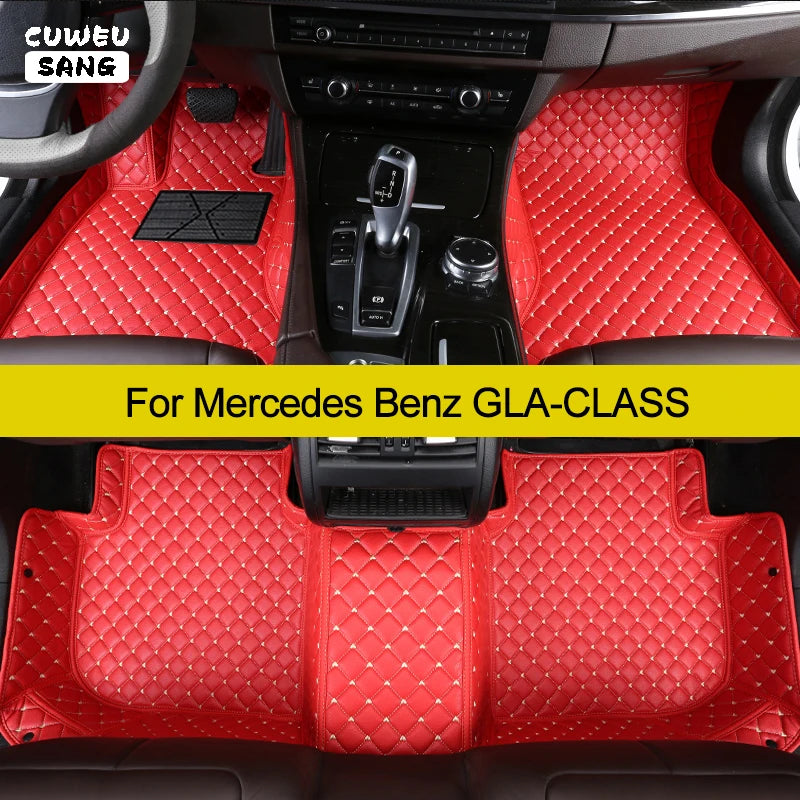 CUWEUSANG Custom Car Floor Mats For Mercedes Benz GLA-CLASS H247 X156 2013-2023 Auto Carpe | AUTOKITSHOP