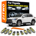 ZITWO 11Pcs LED Bulb Interior Indoor Light Kit For Toyota Corolla Cross 2020 2021 2022 2023 2024 - Canbus LED Car Light