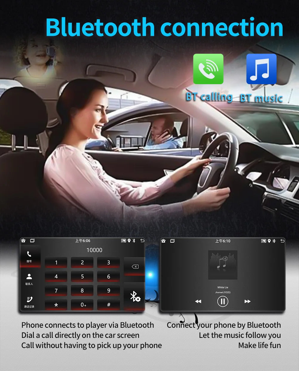 BQCC 9093 9" Car Player For VW Volkswagen Golf Polo Tiguan Passat Mirrorlink WIFI GPS BT Wireless Carplay Quad/Octa Core IPS RDS