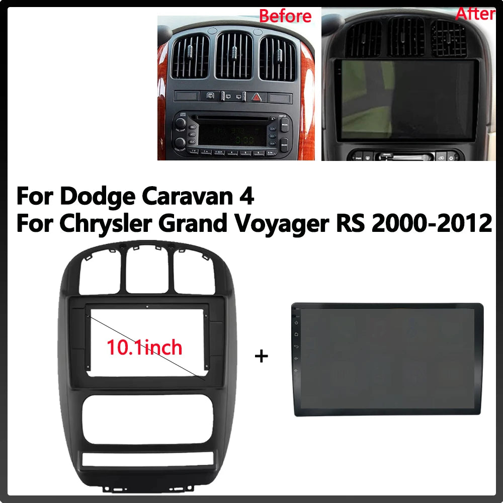 Car Radio For Dodge Caravan 4 For Chrysler Grand Voyager RS 2000-2012 Android Auto Wireles | AUTOKITSHOP
