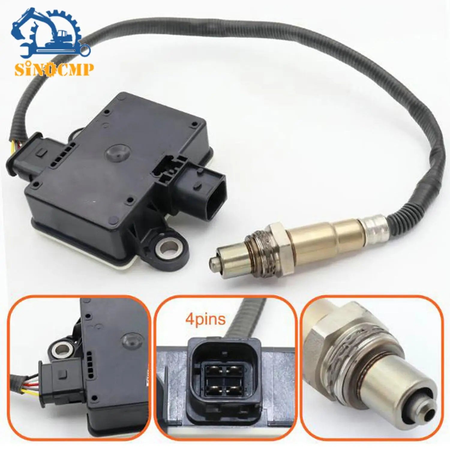 SINOCMP Diesel Exhaust Particulate Sensor 68146140AC 68249512AA For Jeep Grand Cherokee 20