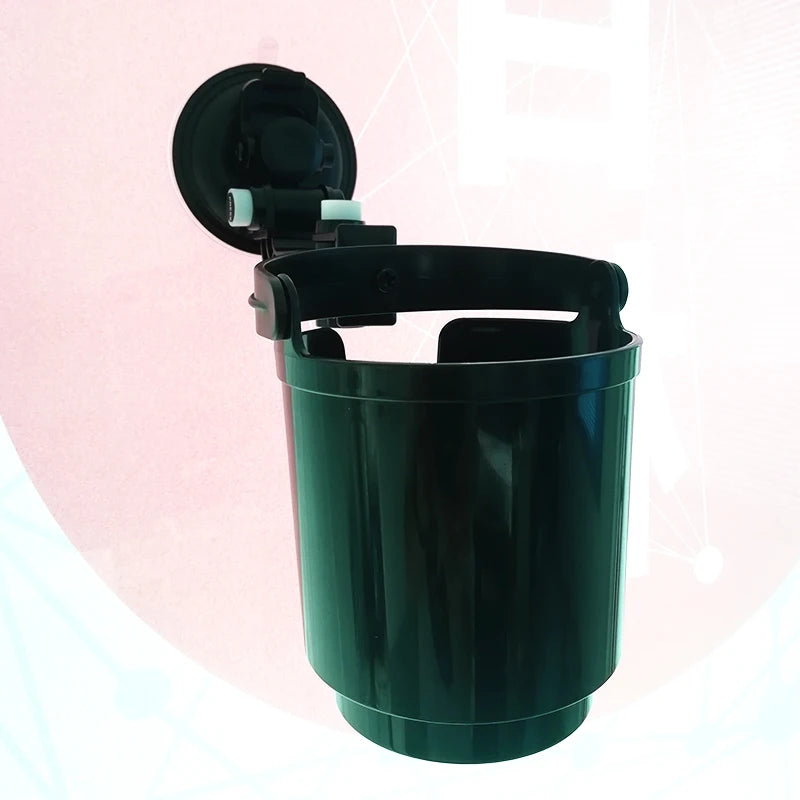 Car Vehicle Window Adjustable Suction Black Cup Mount Drink Beverage Holder