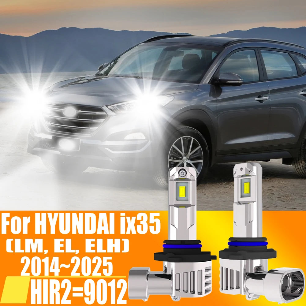 HIR2 Led Headlight Canbus No Error 9012 Car Bulb High Power 6000K White Light Diode Lamp 1