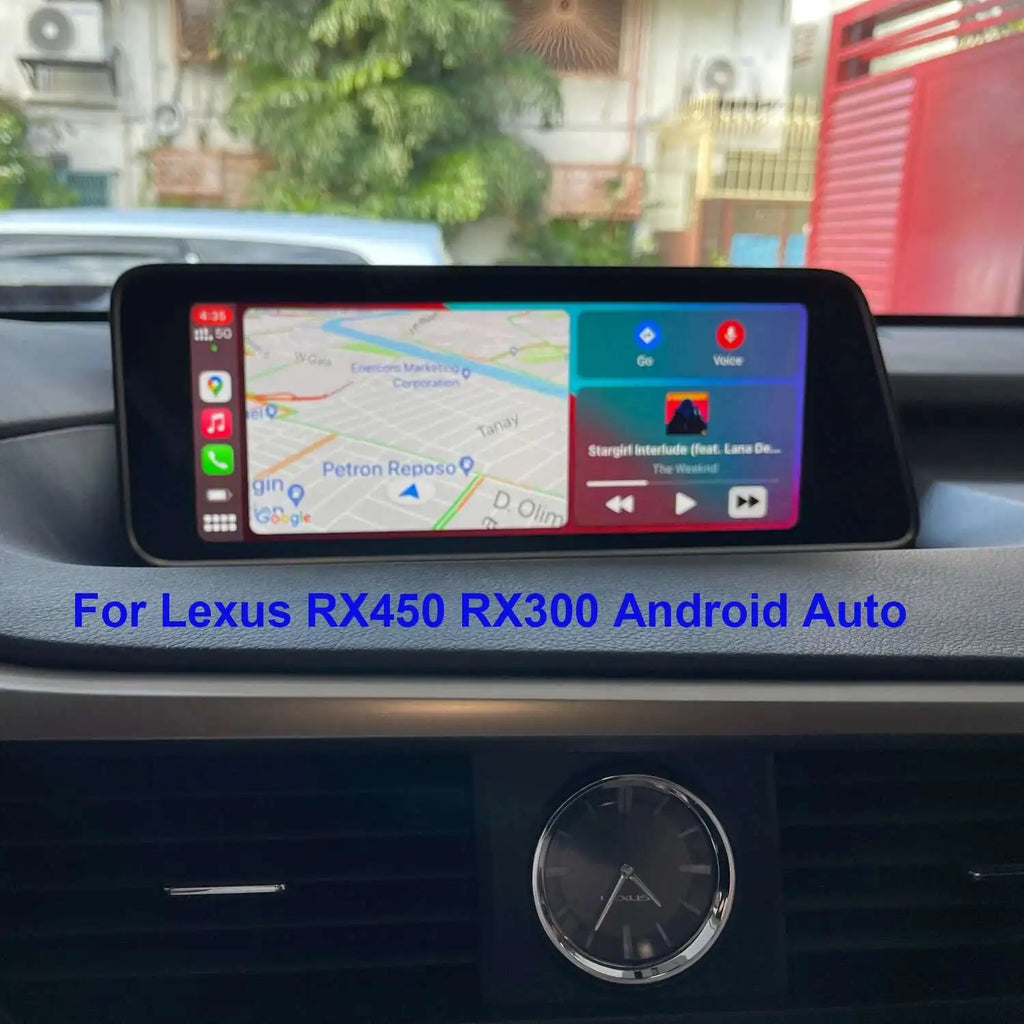 Wireless Apple CarPlay Android Auto Car Upgrade Screen For Lexus rx450h rx300 rx200t RX 45