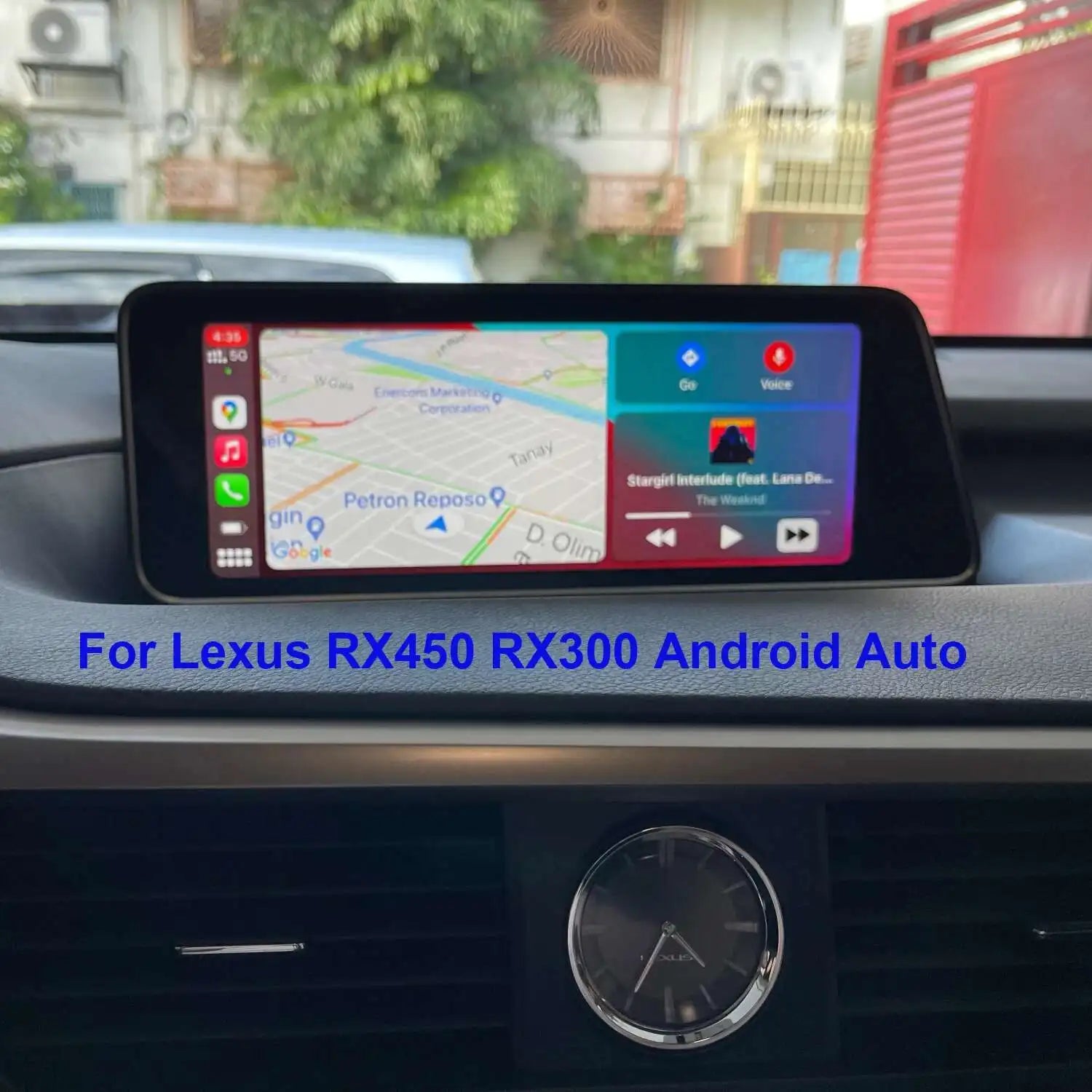 Wireless Apple CarPlay Android Auto Car Upgrade Screen For Lexus rx450h rx300 rx200t RX 45