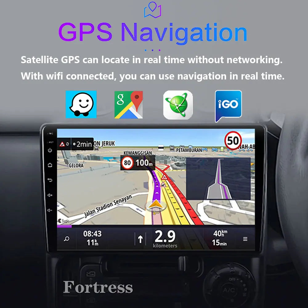 Android 16 Radio Stereo For Hyundai Santro Atos Prime 2003-2015 Auto Multimedia Player GPS