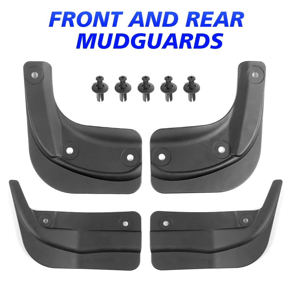 Official Original Mudflaps Soft TPE Material Front Rear Wheel Fenders Splash Guards For Te