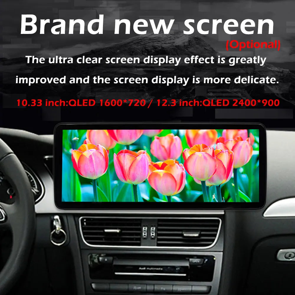 for Audi Q5 2009 2010 2011 2012 2013 - 2017 Wireless Carplay Android 15 Bluetooth Cooling  | AUTOKITSHOP