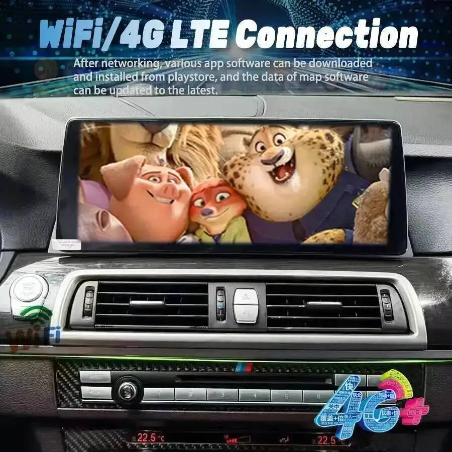 RGB - Ambient Light - for BMW F10 F18 F11 - App Control - Car Interior Lighting | AUTOKITSHOP