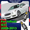 50000Lm Canbus Car LED Headlight Bulbs 1:1 Xenon Lamp Upgrade For Infiniti G37 2008 2009 2